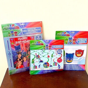 NWT‎ PJMask Birthday Decor/Supplies